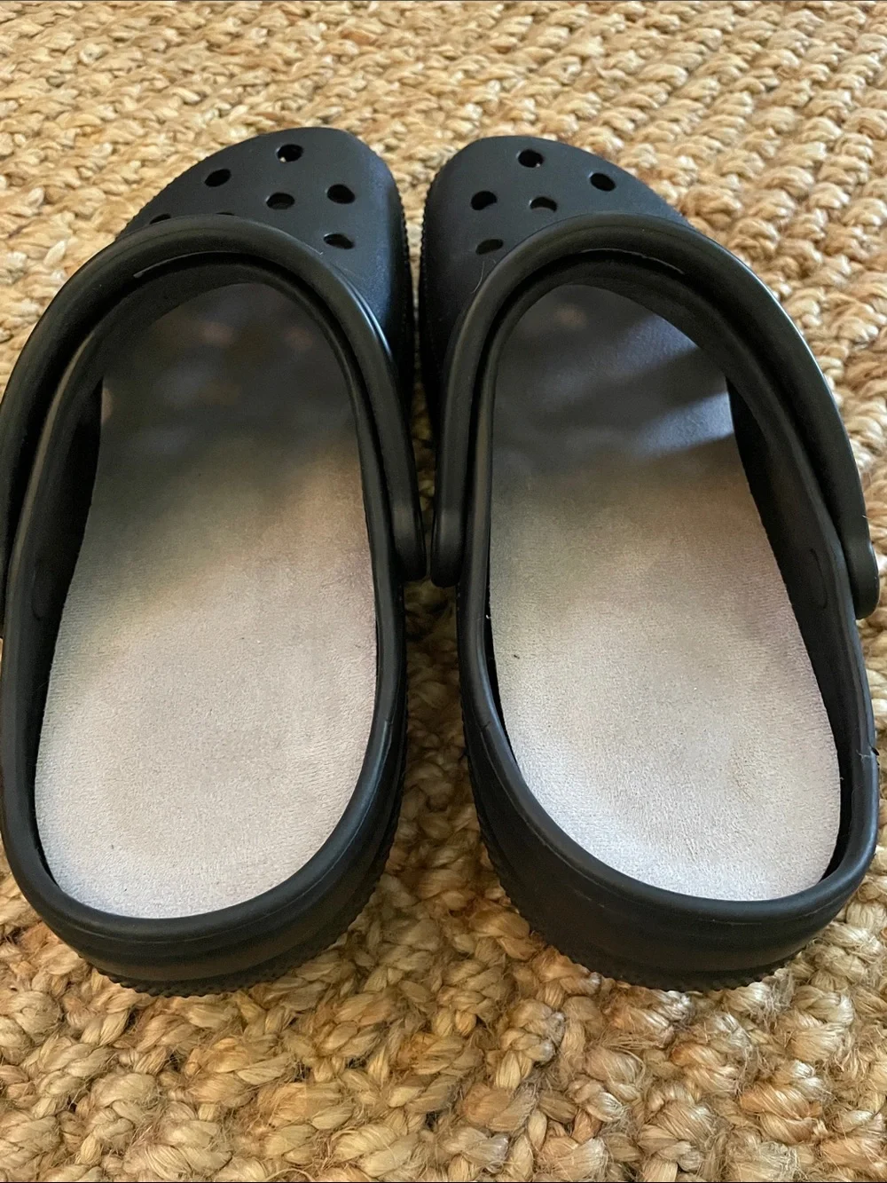 CROCS Classic Black Slip-On Men's Clogs/with wheels